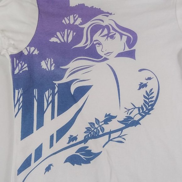 New Frozen Anna Crop Top T-Shirt - Picture 7 of 7